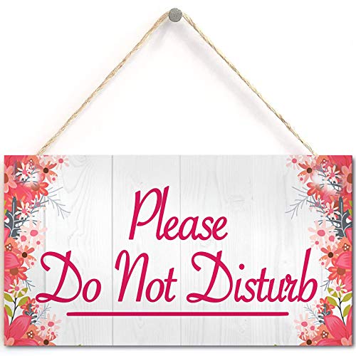 TOMATO FANQIE Please Do Not Disturb Therapist Hotel Privacy Hanging Plaque Home Door Gift Sign (US-G065)