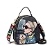 Produktbild CZHJG Rucksack Frühling Und Sommer Trend Schultern Schulter Hängende Handtasche Mode Hundert Kleine Tasche Leichte Kompakte Rucksack Gelbe Haare Sonnenbrille