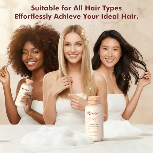 Image of Hair Growth Shampoo for Thinning Hair for Women & Men, Thickening & Strengthening Hair Roots with Gently Cleanse to Prevent Hair loss - Biotin Shampoo with Ginger, Caffeine, Rosemary, Ginseng