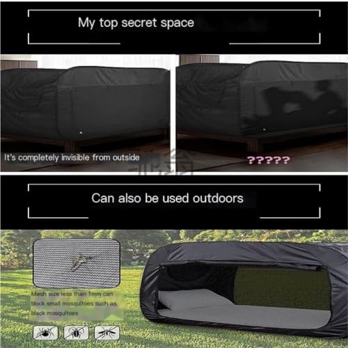 Carpa de camping ligera y espaciosa plegable doble miniatura 3