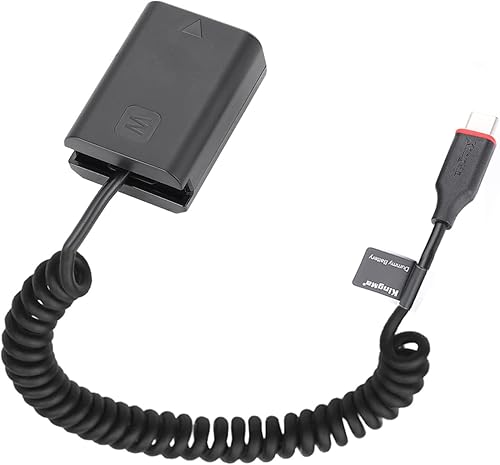 Miniatura 8 de King Ma LP-E6 Dummy Battery Decoded LP-E6 Battery Replacement with Type-C Spring Power Adapter Cable for Canon EOS 5D4 80D 5D2 5D3 70D 60D 6D 7D2 7D