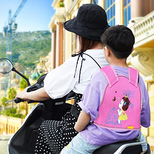 Cinto de segurança para motocicleta,Arnês de segurança de motocicleta para crianças anexado ao adult