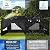 COBIZI Canopy 10x20 Pop Up Canopy Tent with 6 Sidewalls Easy Pop Up Tent 10x20 Waterproof Commercial Instant Shelter UPF 50+ Portable Gazebo Wedding Tents for Parties Carport Vender Events(Black..