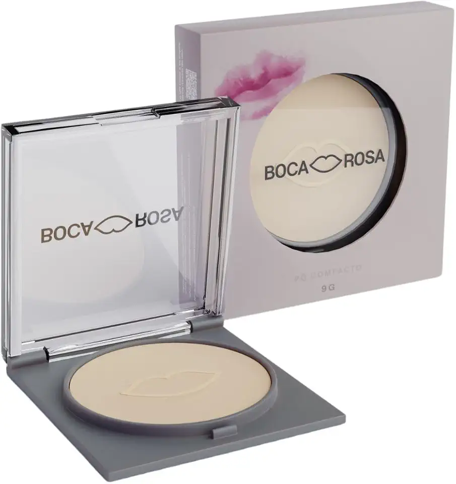 Boca Rosa - Po Compacto Translucido Cuscuz 9G