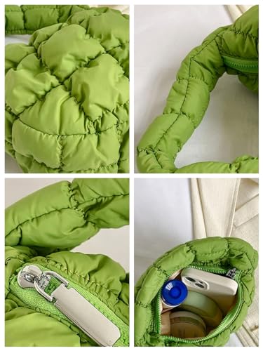 Bolso pequeño acolchado tipo bubbles para mujer miniatura 6
