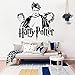Produktbild wandaufkleber Harry Potter Trio Ron Hermine Hogwarts Kunst für Kinderzimmer Kinderzimmer Schlafzimmer Dekor