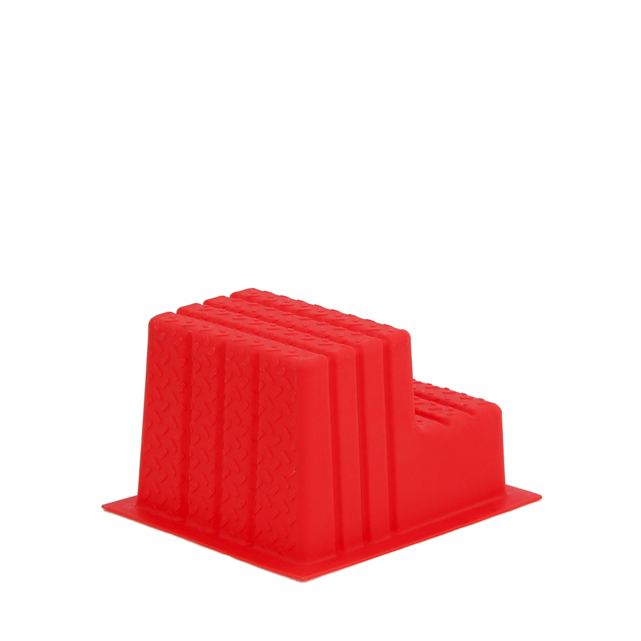 Aufstiegshilfe, Aufstiegs-Hocker mit 2 Stufen. (Rot)