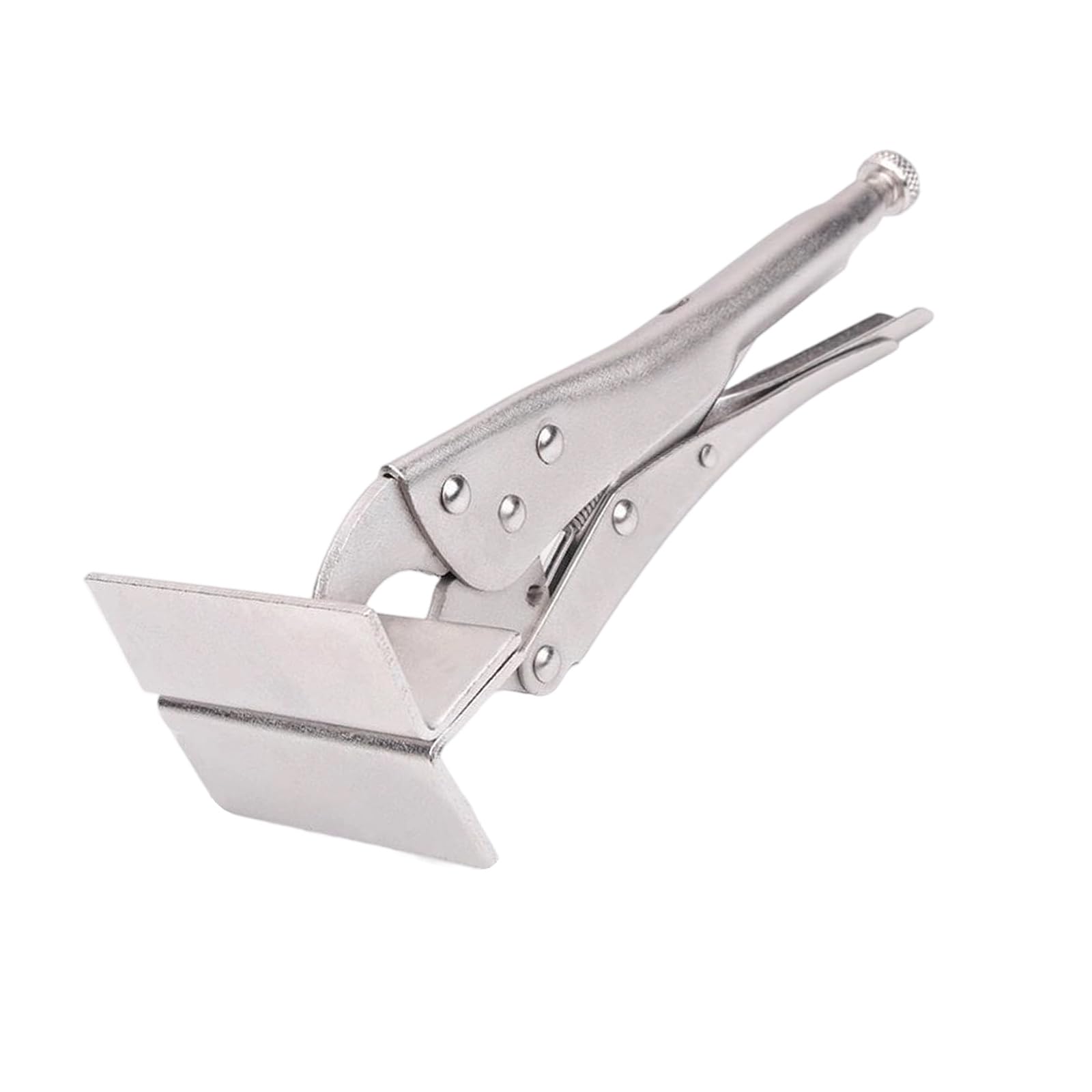 Rgybao 90 Degree Folded Edg Pressure Locking Clamps Flat Nose Plier Grip For Metalworking Feature Resistant Construction Adjustable Welding Locking Clamps Tool