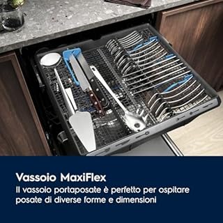Electrolux Lavastoviglie da Incasso Serie 700,EES69400L, 15 Coperti, SatelliteClean,Tecnologia AirDry,Comandi QuickSelect, Funzione AutoOff, Sistema Beam on Floor, Silenziosità 42 dB, 60 cm