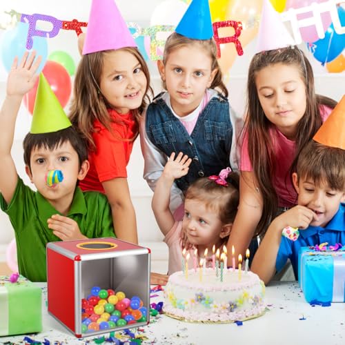 Healvian 50 Stücke Lotteriebälle Lotteriekugeln Zum Aufschrauben Raffle Balls Tombola Kleine Bälle zum Kugeln Bingobälle FüR Tombola, Party, AktivitäTen, Raffle Drawing, 5 Farben