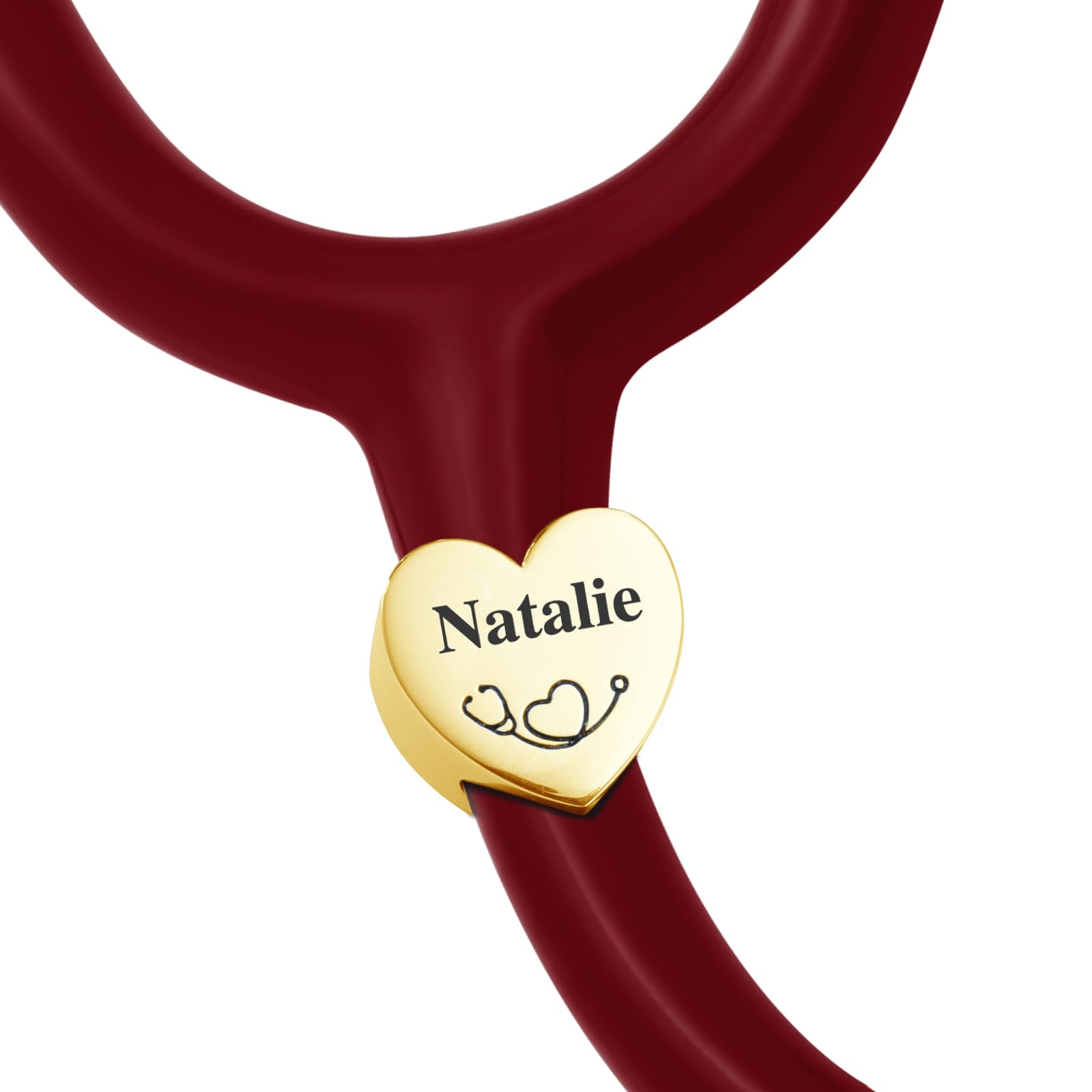 Yopicks Stethoscope Name Tag Personalized - Stethoscope Charms for Littmann Various Styles Engraved Name Nurses Week Gift for Nurses,Doctors,RN,NP, and Graduation Gift for Medical Students