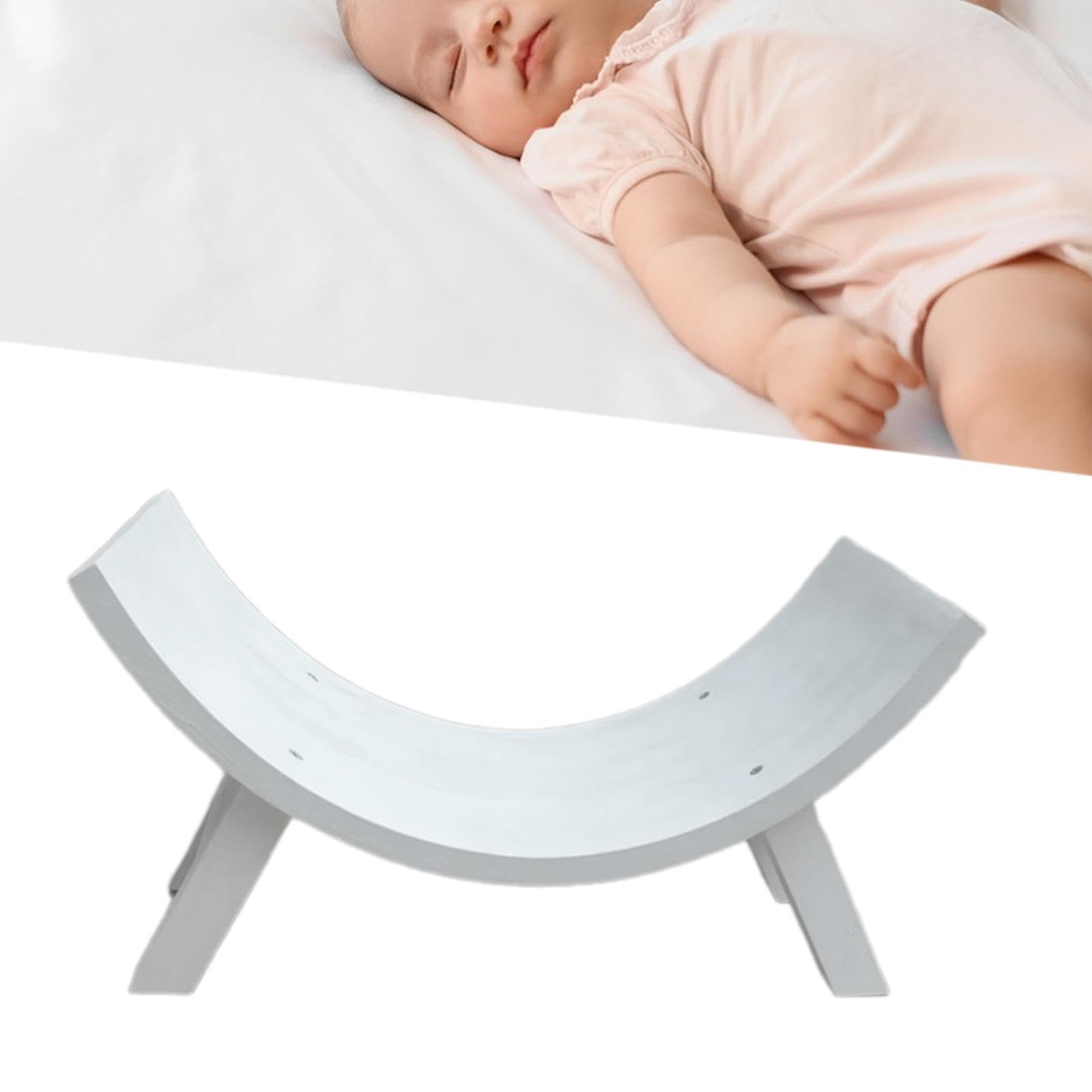 Sedia per Posa Fotografica per Bambini, Liscia e Stabile, Mini Accessori in Legno per la Fotografia di Bambini, per Ragazzi e Ragazze, Liscia e Stabile. Semicircolare per