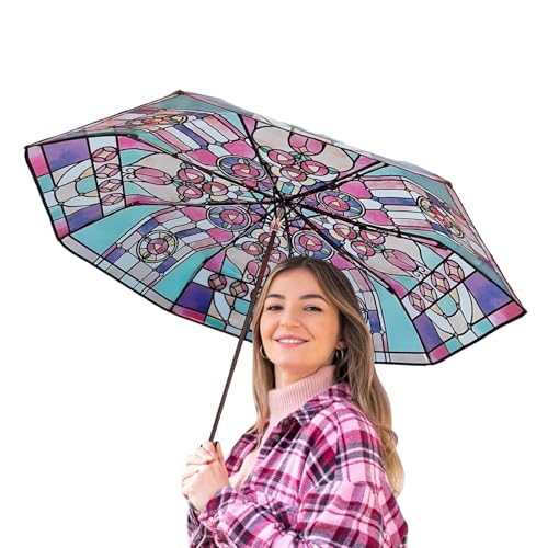 Parapluie pliable résistant au vent comme idée cadeau d'anniversaire