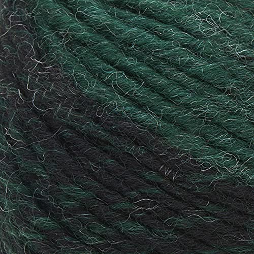 Image of (3 Pack) Lion Brand Yarn Scarfie Bulky Yarn, Forest /Black