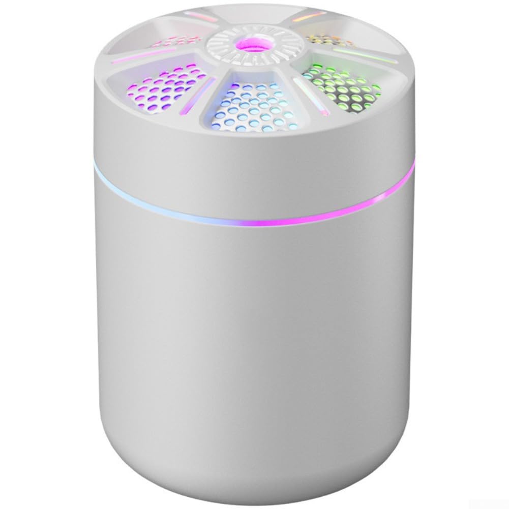 Portable USB Humidifier Aromatherapy Diffuser And Air Purifier For Bedroom For Car Home With Quiet Operation And Relaxing