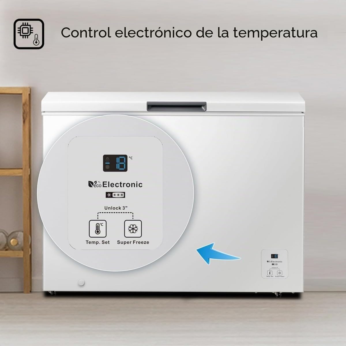 Congelatore Hisense FC386D4AWLYE White