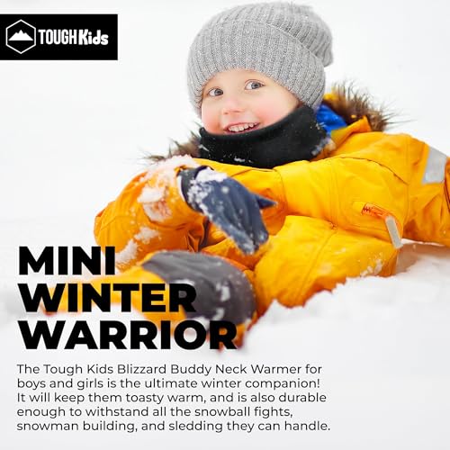 Fleece Kids & Toddler Neck Warmer & Scarf - Winter Ski Neck Gaiter2