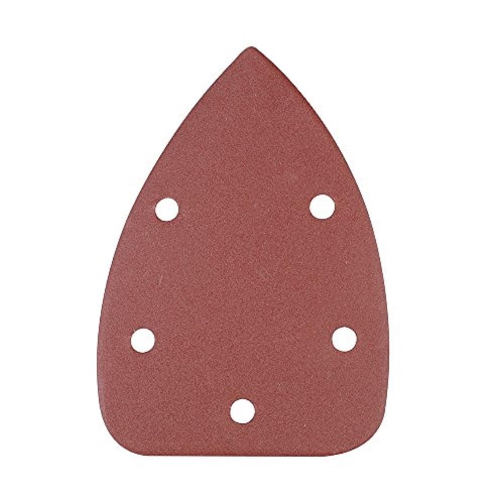 Silverline Red 196588 Hook And Loop Detail Sander Sheets 140 Mm 10Pk 240 Grit
