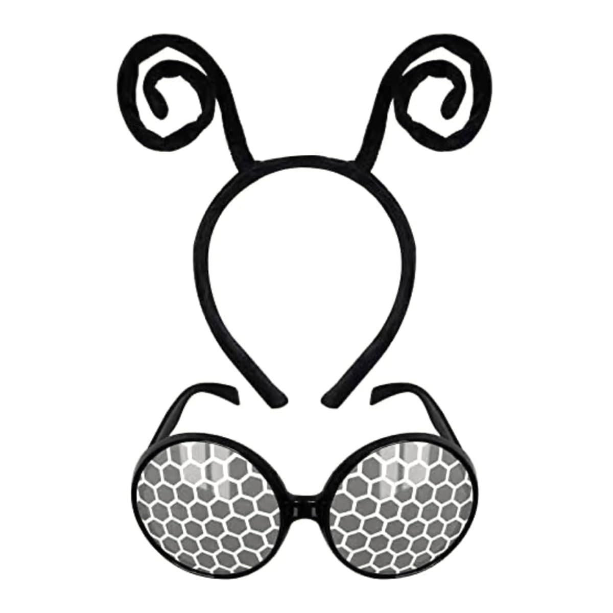 Ieron 2 Pack Butterfly Antenna Headband And Black Eyeglasses Antenna Headband Butterfly Costume Accessories Cosplay Party Accessories
