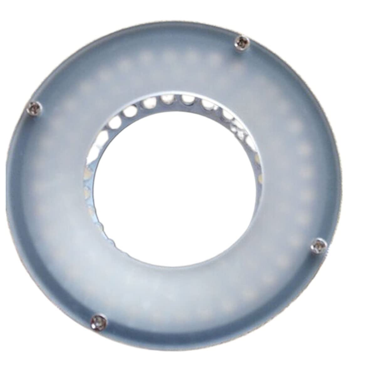 Accesorios para Microscopios 96 PCS Microscopio biológico Ajustable LED Luz de Anillo, Diámetro 50mm Microscopio Industrial LED lámpara Durabilidad Y Rendimiento Confiable(White Color)