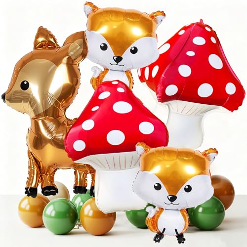 Ballons en latex motif animal de la forêt pour célébrer l'enfance et émerveiller vos invités