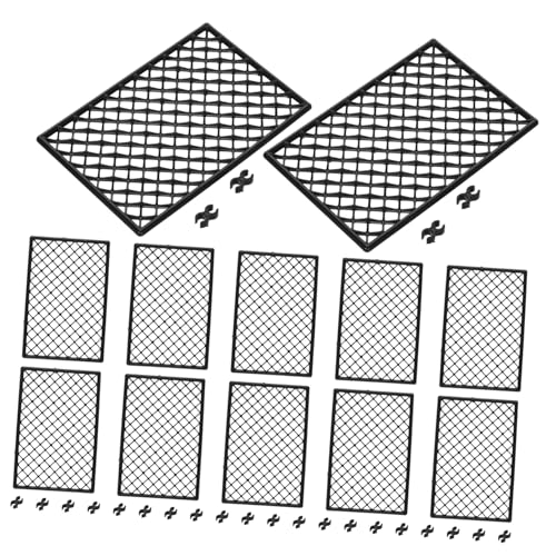 HONMEET Remote Control Car Drift Garage Panel DIY Mesh Parking Panel Model for Car Enthusiast