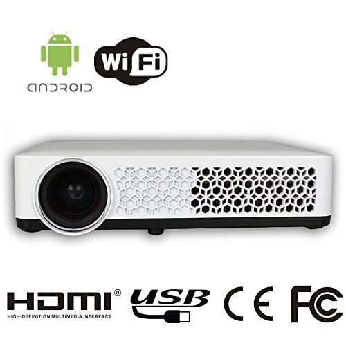 Mini vidéoprojecteur DLP 3D HTP avec résolution native 1280x800