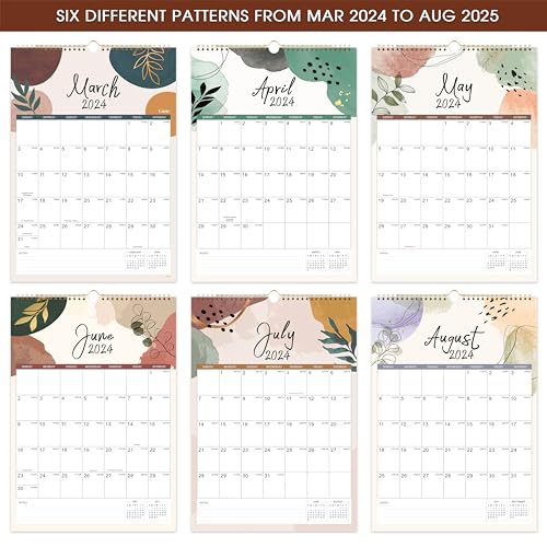 2026 Calendar - 2026 Wall Calendar, JAN 2026 - DEC 2026, 12 Monthly Calendar, 14.6'' x 11.4'', Wall calendar 2026 with Twin-Wire Binding + Hanging Hook + Julian Dates, Calendar for Organizing - Image 4