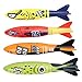 OKBYY Kit de Jouets de Piscine de plongée sous-Marine 4 pièces, Bandits de torpilles de plongée, Jouets de plongée, Jouets de Piscine pour Enfants garçons Fille