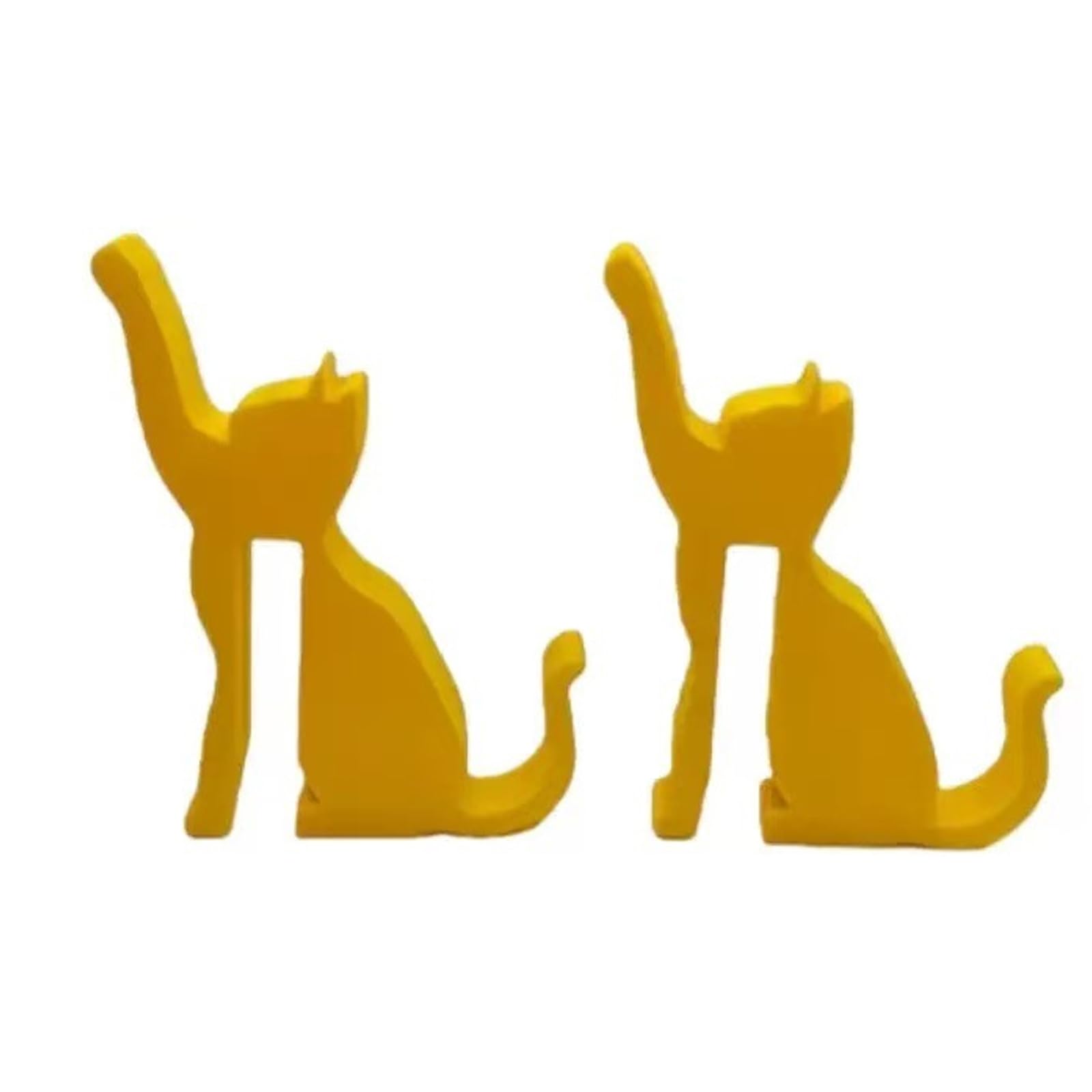 Kaeltsyn Yellow Polylactic Acid Door Mount Hook Featuring Lovely Pets Design Slip Proof Door Hanger