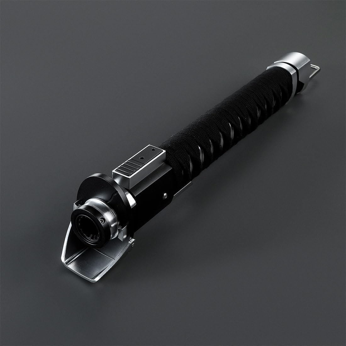 Samurai-Style Pixel Pogo Core Saber Set, Removable Blade Fabric-Wrapped Hilt, Cosplay Prop, 16 Color&34 Sound Fonts, 12 Startup Effects, Motion-Sensing Control Effects