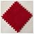 12 Pieces Thickened Plush Foam Interlocking Floor Mat,Fluffy Square Foam Tiles with 12 Edgings,Soft Anti-Slip Puzzle Area Rug Playmat for Bedroom,12X12inch,12 Tiles/11.6 Sq.Ft,Red