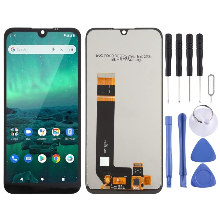 Écran LCD et numériseur pour téléphone portable Nokia 1.3 TA-1216 TA-1205 (Noir) Pièce de réparation