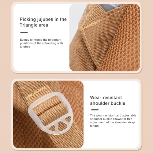 Mochila Capybara para niñas y niños con compartimentos cómodos 7