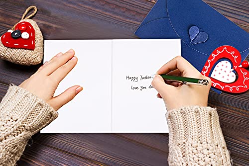 Hohomark First Fathers Day Cards 4X6 Happy 1St Fathers Day Greeting Card From Baby For Dad To Be New Dad First Time Dad Fathers Day Gift Card For Husbands From Wife With Envelope, White #TOP6