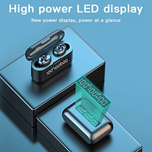 Andoer Fones de ouvido de controle de toque com visor de bateria Fone de ouvido BT Fone de ouvido se