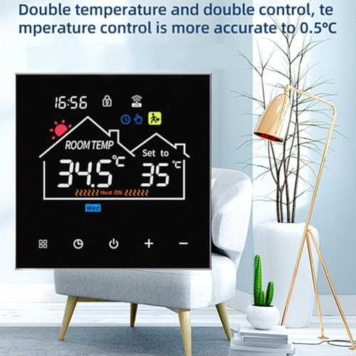 Thermostat chauffage eau 3A connecté avec contrôle à distance