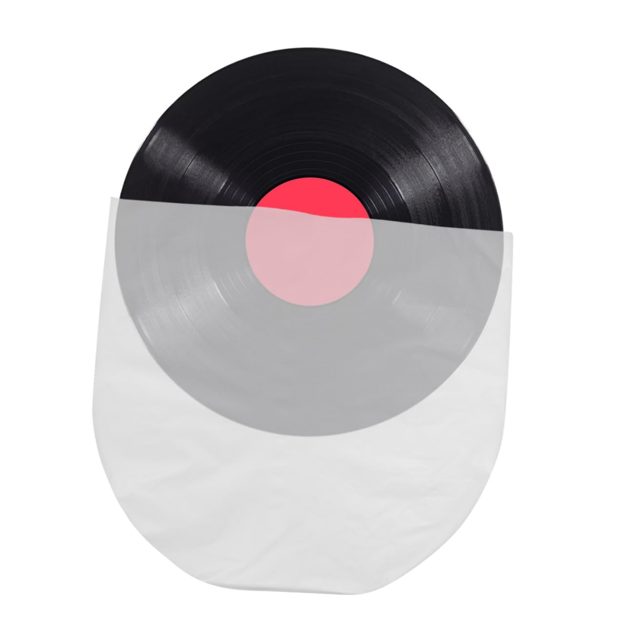 50 Pezzi Buste Protettive CD Trasparenti in Spessa Custodie Interne AntiGraffio Compatibili con CD da Protezione Durevole e Facile Inserimento Senza Aletta