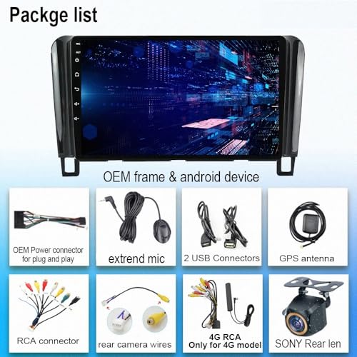 Autoradio para Nissan Serena C26 con pantalla táctil y Bluetooth 7