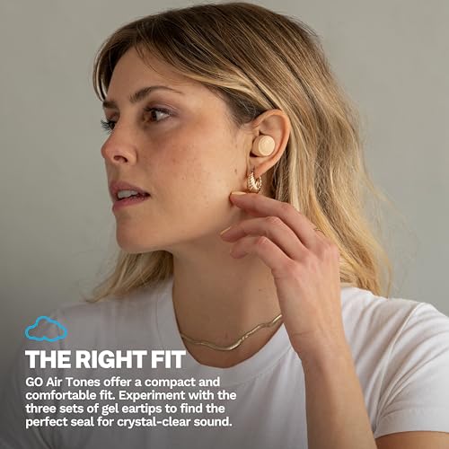 Image of JLab Go Air Pop+ Tones True Wireless Earbuds, in Ear Headphones, Bluetooth Earphones, 35H Playtime Ear Buds, Bluetooth Earbuds with Microphone, USB-C Charging Case, Dual Connect, EQ3 Sound, (155 N)