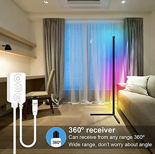 Modern-Bright-LED-Corner-Floor-Lamp-with-Remote-Smart-Bluetooth-App-Control-RGB-Color-Changing-Standing-Lamp-Corner-Wall-Lighting-for-Home-Decor-Living-Room-Bedroom-Party