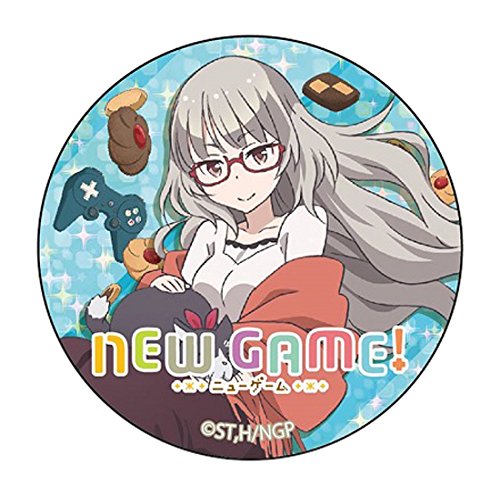 NEW GAME! 葉月しずく カンバッジ NEW GAME! 葉月しずく カンバッジ