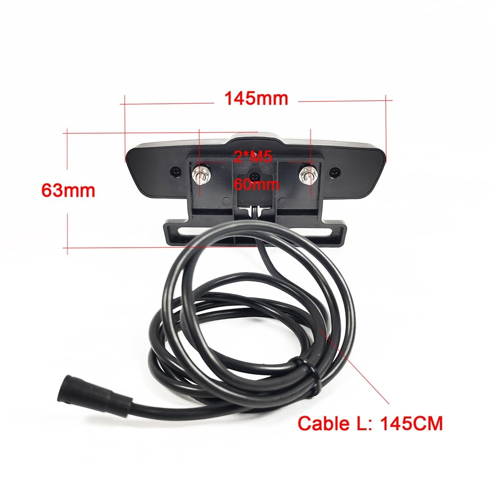 Rower elektryczny 12V-72V podwójne reflektory przednie tylne światło kierunkowskazu zestawy do konwersji roweru DIY wersja niestandardowa