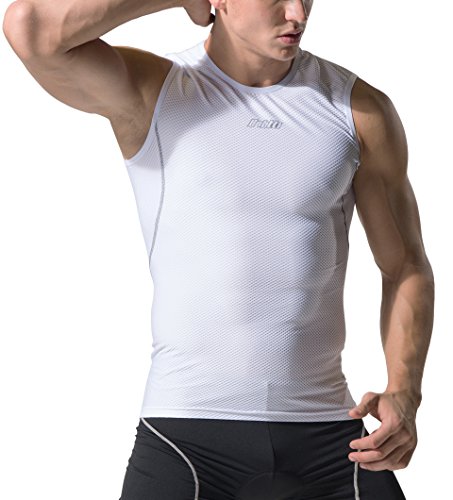 Bpbtti 43230-83346 Men'S Cycling Running Base Layer Sleeveless Undershirt,Quick Dry Bicycle Vests Breathable Tank Top Moisure-Wicking Biking Shirts thumb #1