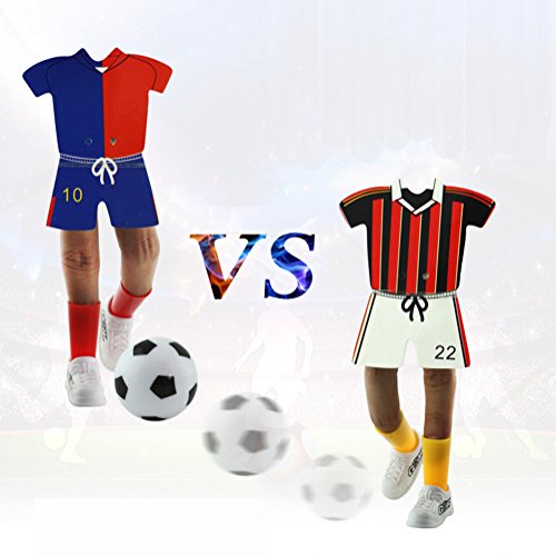 Alasida Finger Football Game Sets with Two Goals Funny Family Party Finger Soccer Game - Thumbnail 6