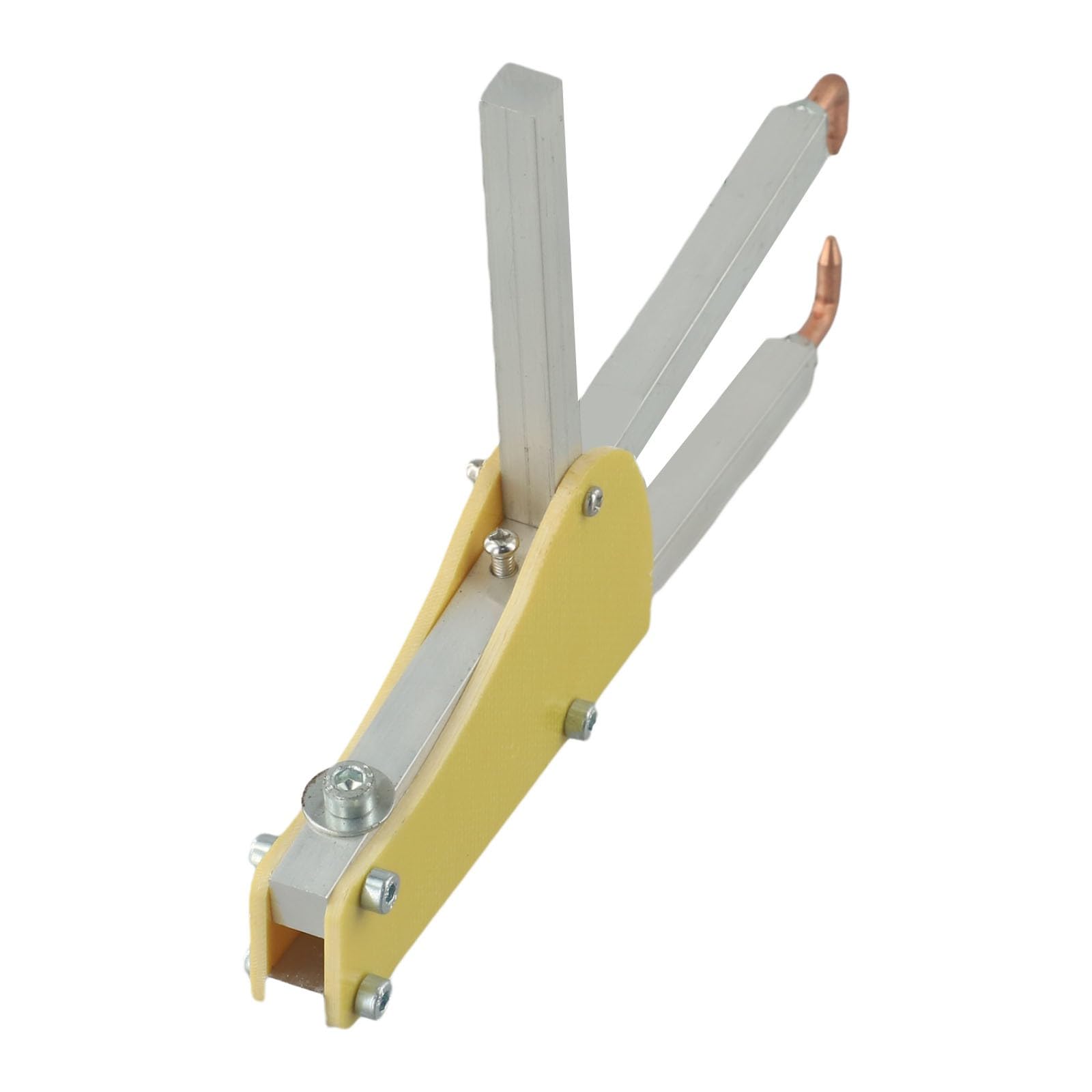 Pinze per saldatura a punti, pinza per saldatura, portatile, in metallo | Progettato per la saldatura di piastre in acciaio con pressione regolabile per riparazioni precise della lamiera.
