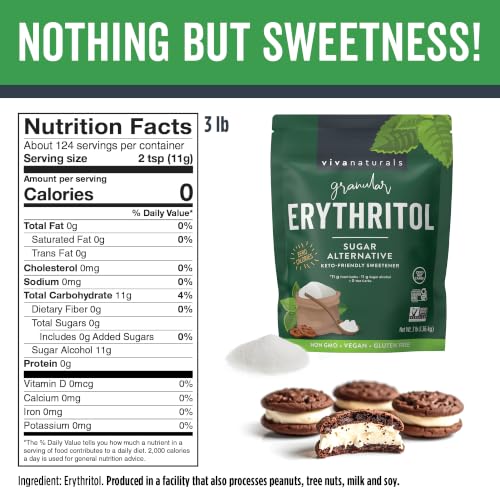 Viva Naturals Erythritol Sweetener
