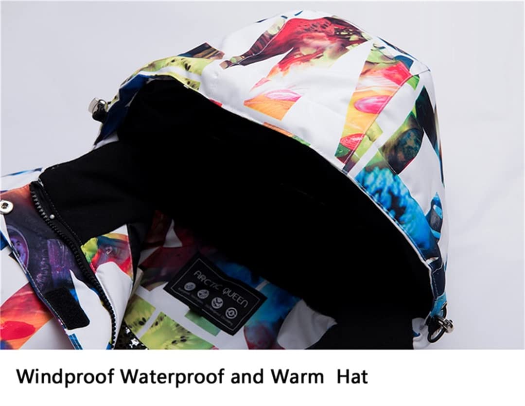 Alloaone Conjuntos Ropa Nieve Para Mujer Ropa Snowboard Traje Invierno Impermeable Chaquetas Esquí Y Pantalones Con Correa