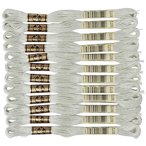 Image of DMC 6-Strand Embroidery Cotton Floss, Very Light Beaver Grey