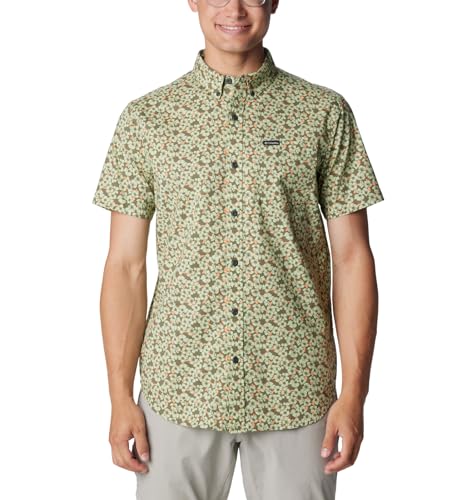 Chemise randonnée Columbia Rapid Rivers pour homme à manches courtes imprimée
